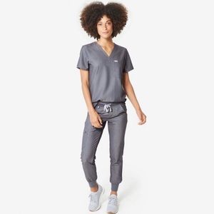 COPY - FIGS Zamora Graphite Joggers S